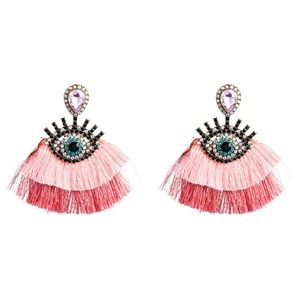 💕Pink Eye Earrings